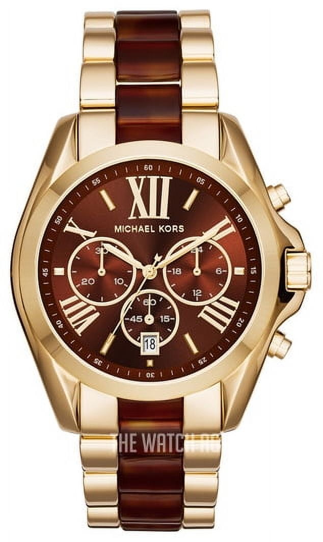 All red michael kors watch best sale