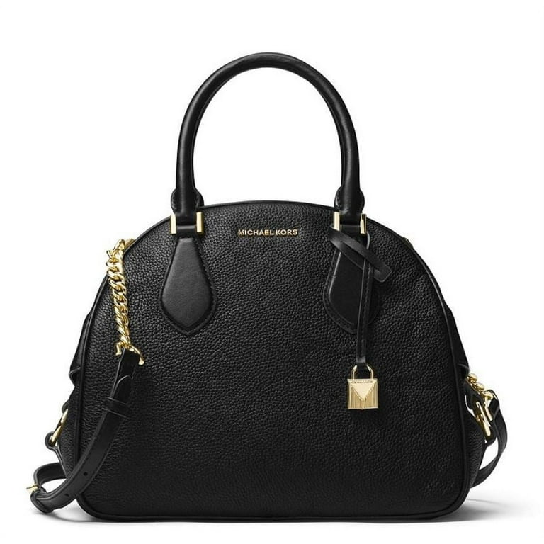 Michael Kors Briar Large Top Zip Bowling Bag - Black Michael Kors Briar Large Top Zip Bowling Bag - Black
