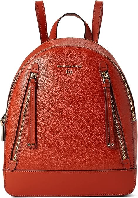 deep red leather backpack Best Vintage Rivets Rucksack Bag Womens Small School Rucksack Leather Purse day use as casual hand luggage or as a smarter alternative to a fabric Red Leather Backpack 'Elland' by