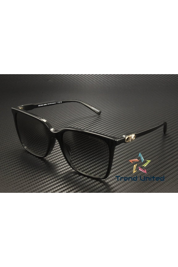 CANBERRA MK 2197U Plastic Womens Square Sunglasses Black 56mm Adult