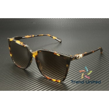 Michael Kors CANBERRA MK 2197U Plastic Womens Square Sunglasses Dark Tortoise 56mm Adult
