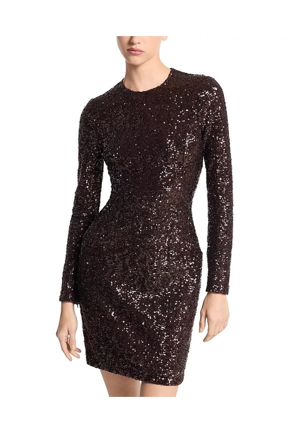 CHOCOLATE Women's Sequined Dress, US 2