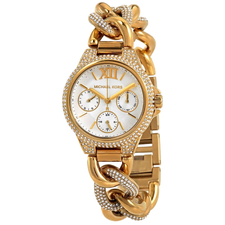 Michael Kors Camille Chronograph Quartz Crystal White Dial  display picture 2