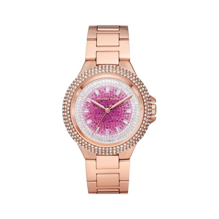 Michael Kors Camille Rose Gold-Tone Ladies Watch MK7340  display picture 3
