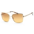 thumbnail image 1 of Michael Kors Cancun Brown Sunset Gradient Square Ladies Sunglasses MK1087 101418 56, 1 of 2