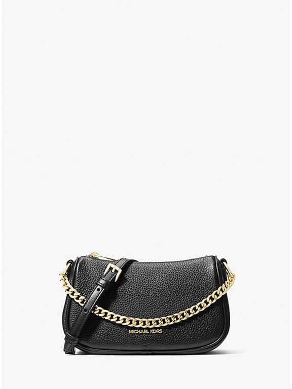 Carmela Small Pebbled Leather Convertible Crossbody Bag