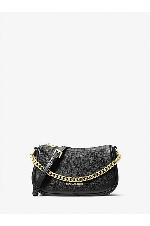 Carmela Small Pebbled Leather Convertible Crossbody Bag