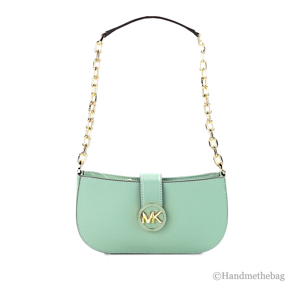 Michael kors mint green purse hotsell