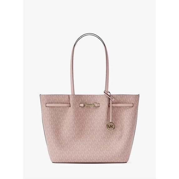 Michael Kors Carson Large Signature Logo Tote Bag Powder Blush MK
