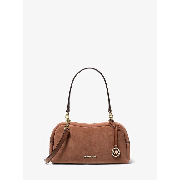 Michael Kors  Cecily small suede shoulder bag - Luggage
