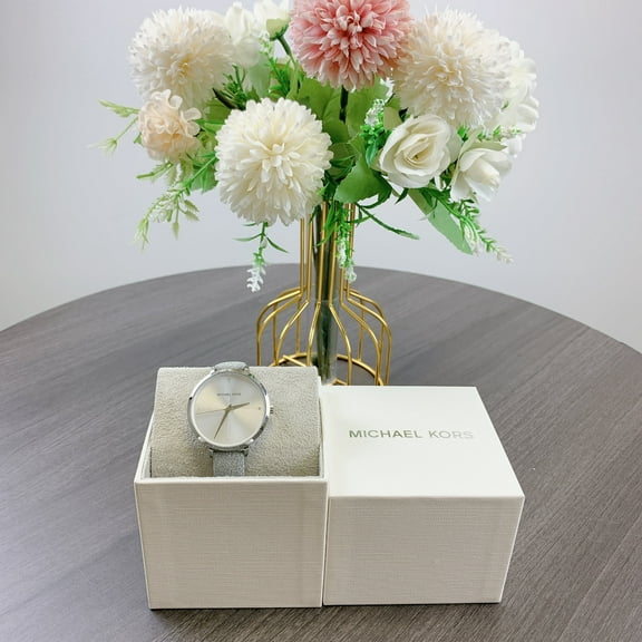 Michael Kors Charley Quartz Silver Dial Ladies Watch MK2793