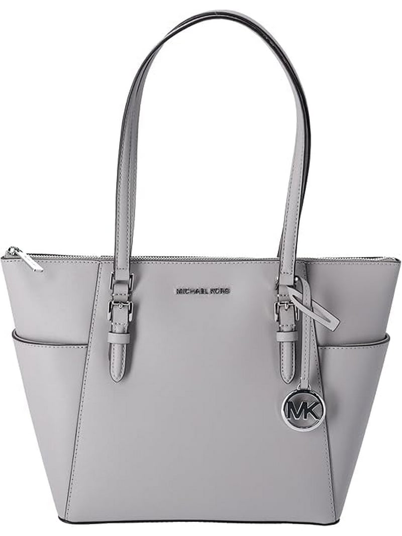 トートバッグ Michael Kors Woman Tote bags Leather 30S4SZAT7P 230 Michael Kors Womens Charlotte Large Logo and Leather Top-Zip