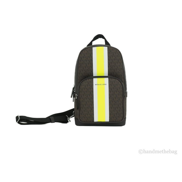 Michael Kors Cooper Backpack Men : Yellow_ Gray