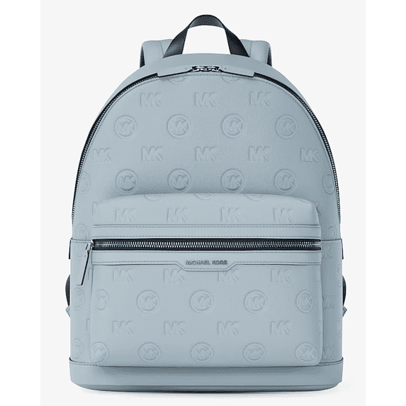 Michael Kors Cooper Medium Logo Debossed Dome Backpack, Men's Pale Ocean