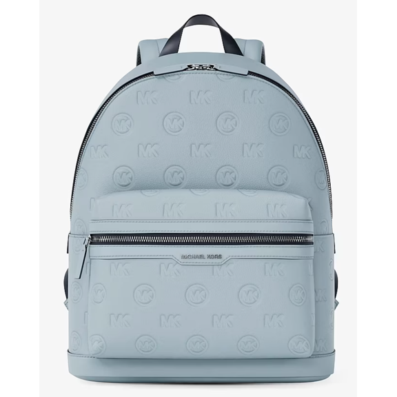 Michael Kors Cooper Medium Logo Debossed Dome Backpack, Men's Pale Ocean