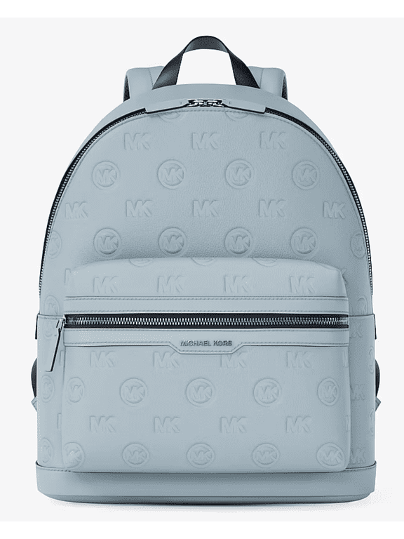 Cooper Medium Logo Debossed Dome Backpack, Men's Pale Ocean