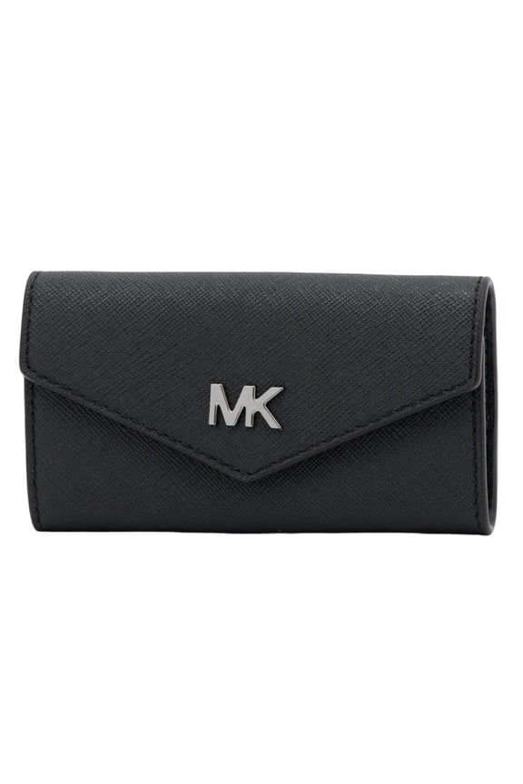 Cooper Saffiano Leather Key Case Organizer (Black)