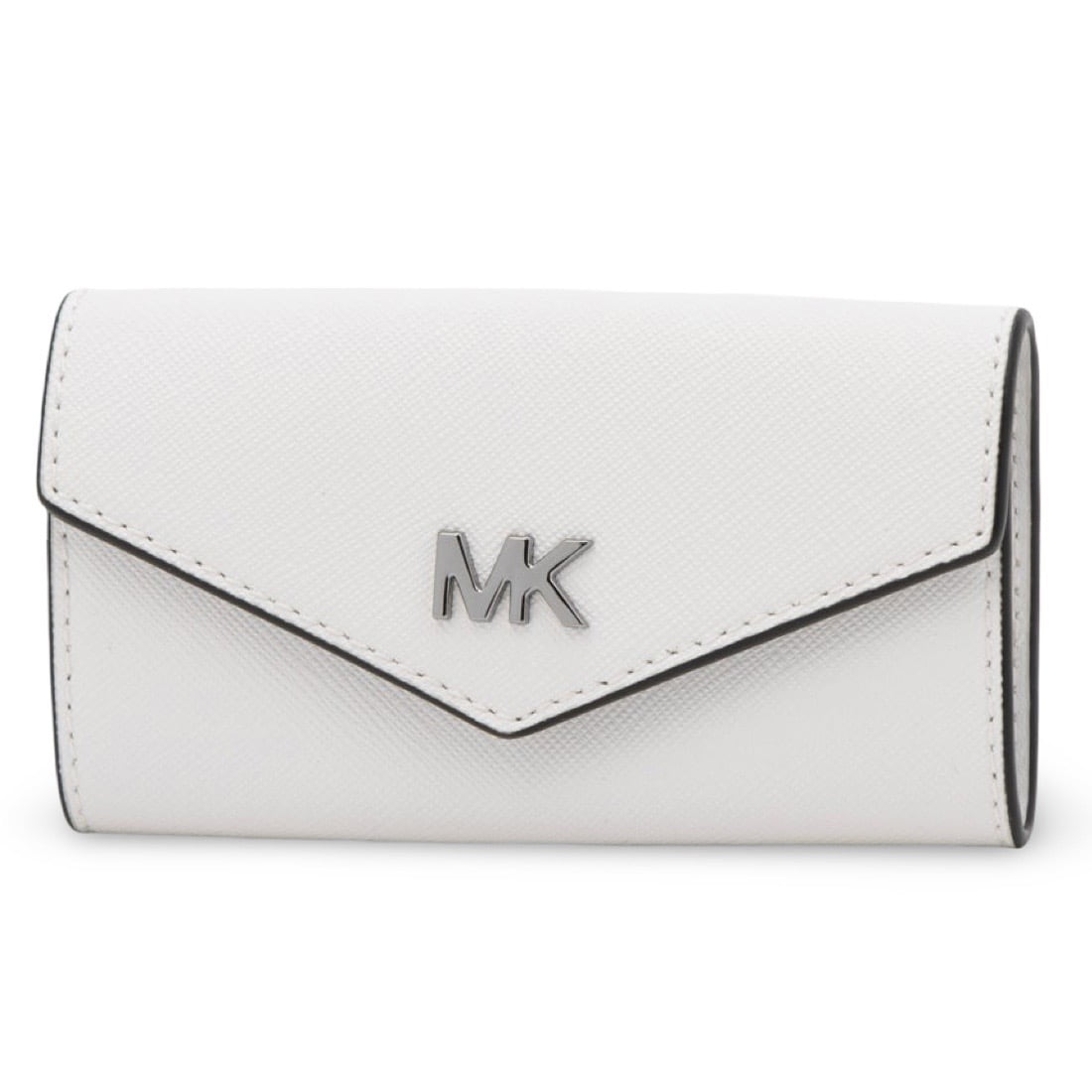 【新品】MICHEAL KORS キーケース　BRIGHT WHITE Michael Kors Cooper Saffiano Leather Key Case Organizer (Bright