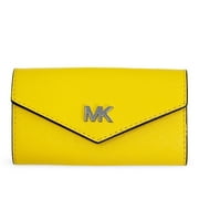 MICHAEL KORS Cooper Saffiano Leather Key Case Organizer (Daisy Yellow)