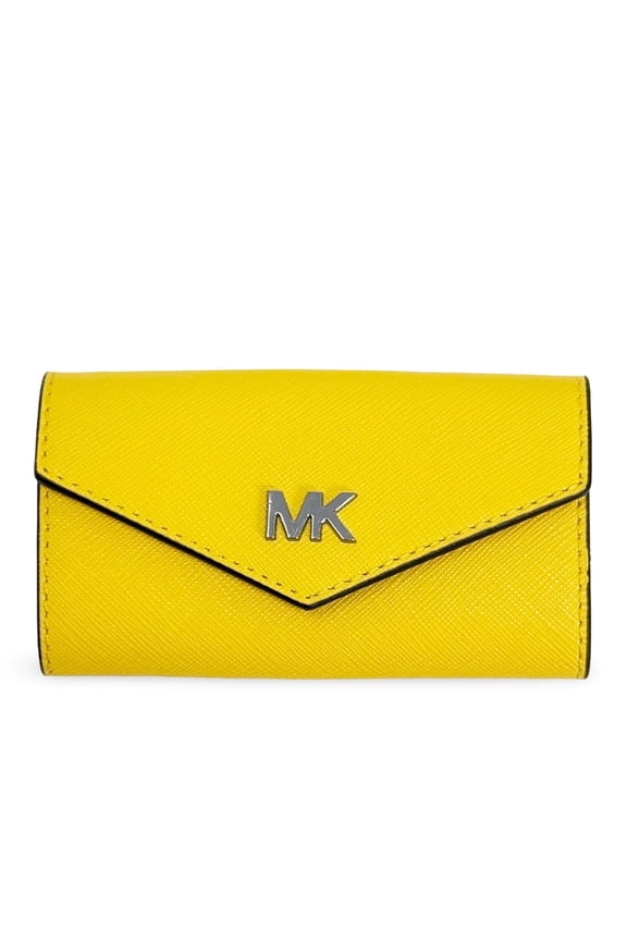 Cooper Saffiano Leather Key Case Organizer (Daisy Yellow)