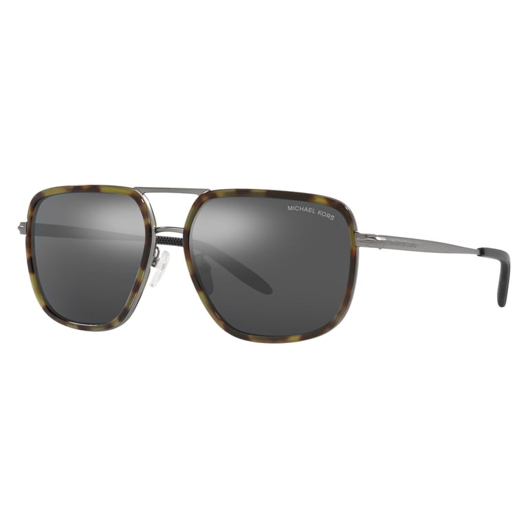 Michael Kors Del Ray Gunmetal Mirrored Rectangular Men display picture 1