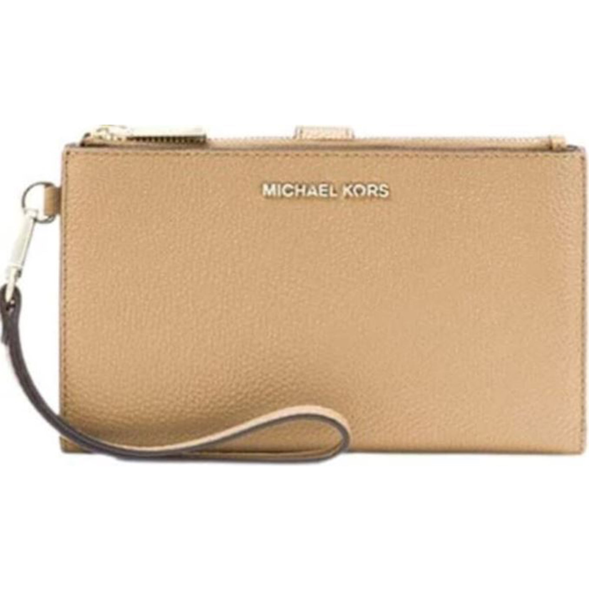 Michael Kors Women's Adele Leather Smartphone Wallet Wristlet Deep