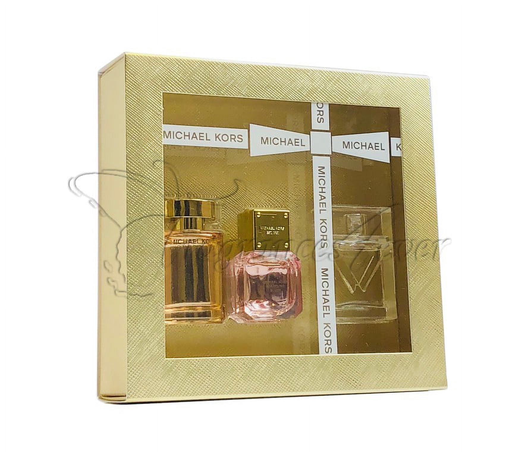 MICHAEL KORS3点セット香水10ml Michael Kors Eau de Parfum Mini 3 Pcs Women Splash Gift Set