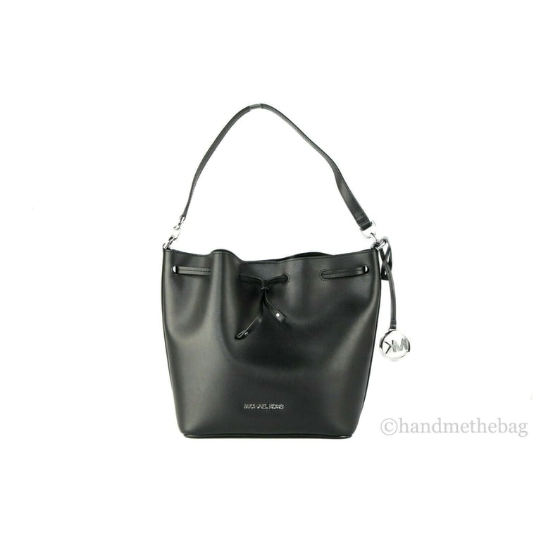 バッグ Michael Kors Eden Leather Medium Bucket Shoulder Bag Purse