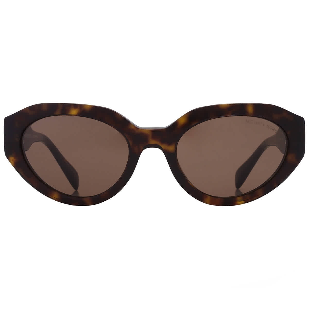 Michael Kors Empire Brown Solid Oval Ladies Sunglasses MK2192 