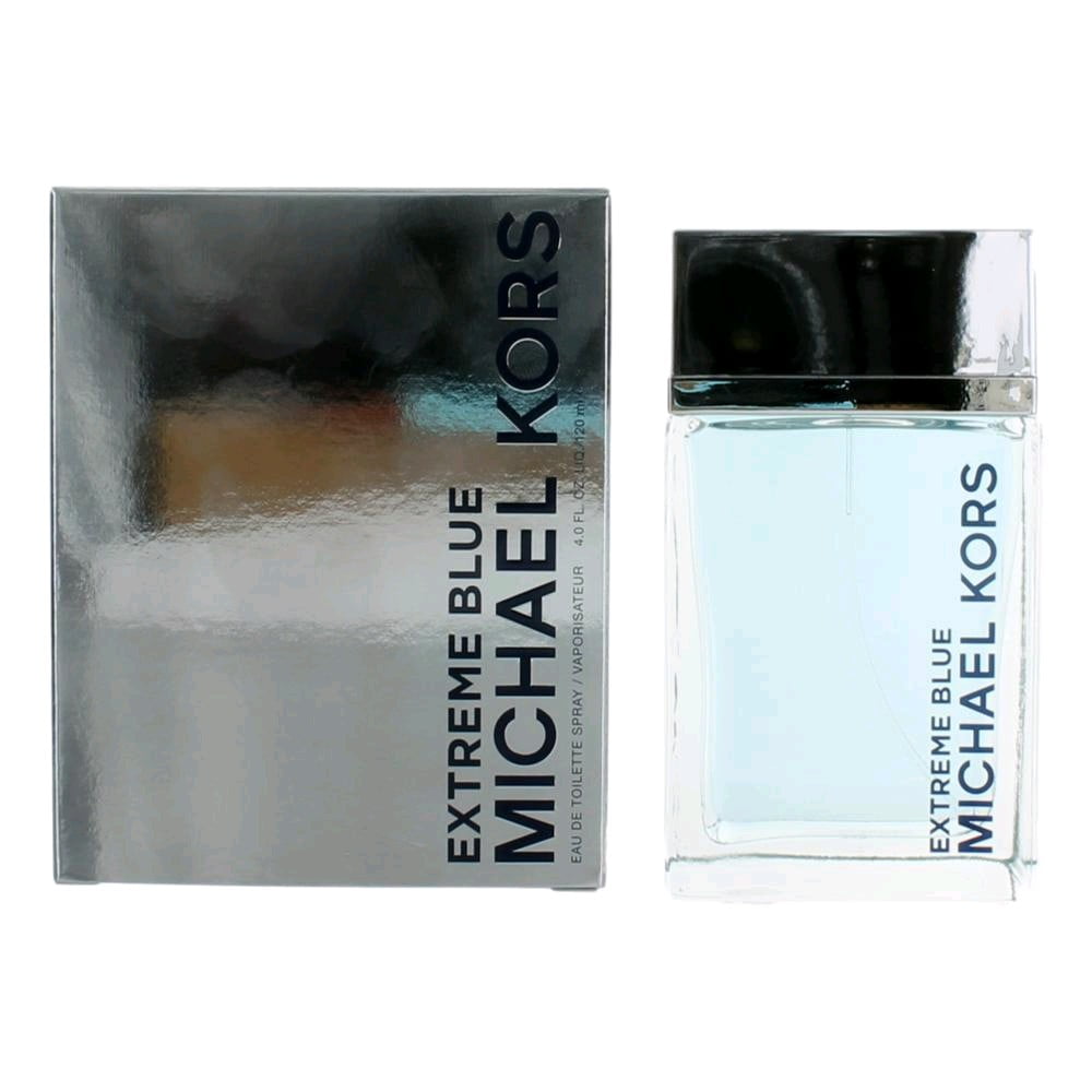 Michael Kors Extreme Blue Eau De Toilette Spray, Cologne for Men, 4 Oz