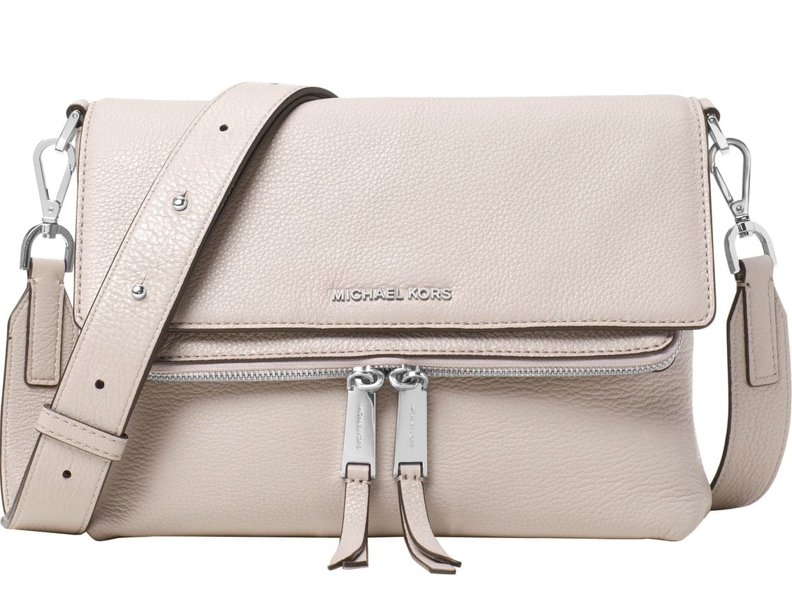 Michael Kors Ezra Medium Messenger Bag - Cement - 30T6SE5M2L-092