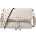 thumbnail image 1 of Michael Kors Ezra Medium Messenger Bag - Cement - 30T6SE5M2L-092, 1 of 2