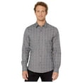 thumbnail image 1 of Michael Kors GREY Long Sleeved Slim Fit Shirt, US Small, 1 of 5