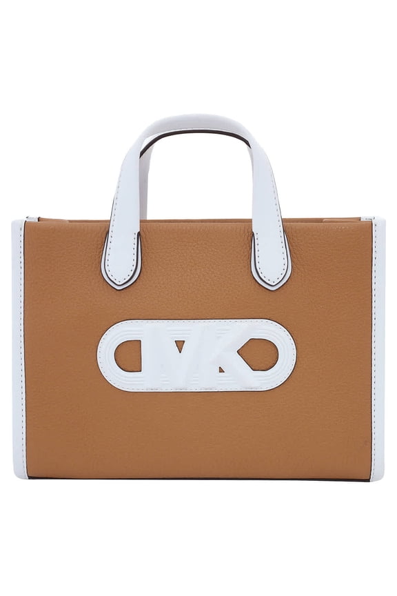 Gigi Small Embossed Leather Messenger Bag