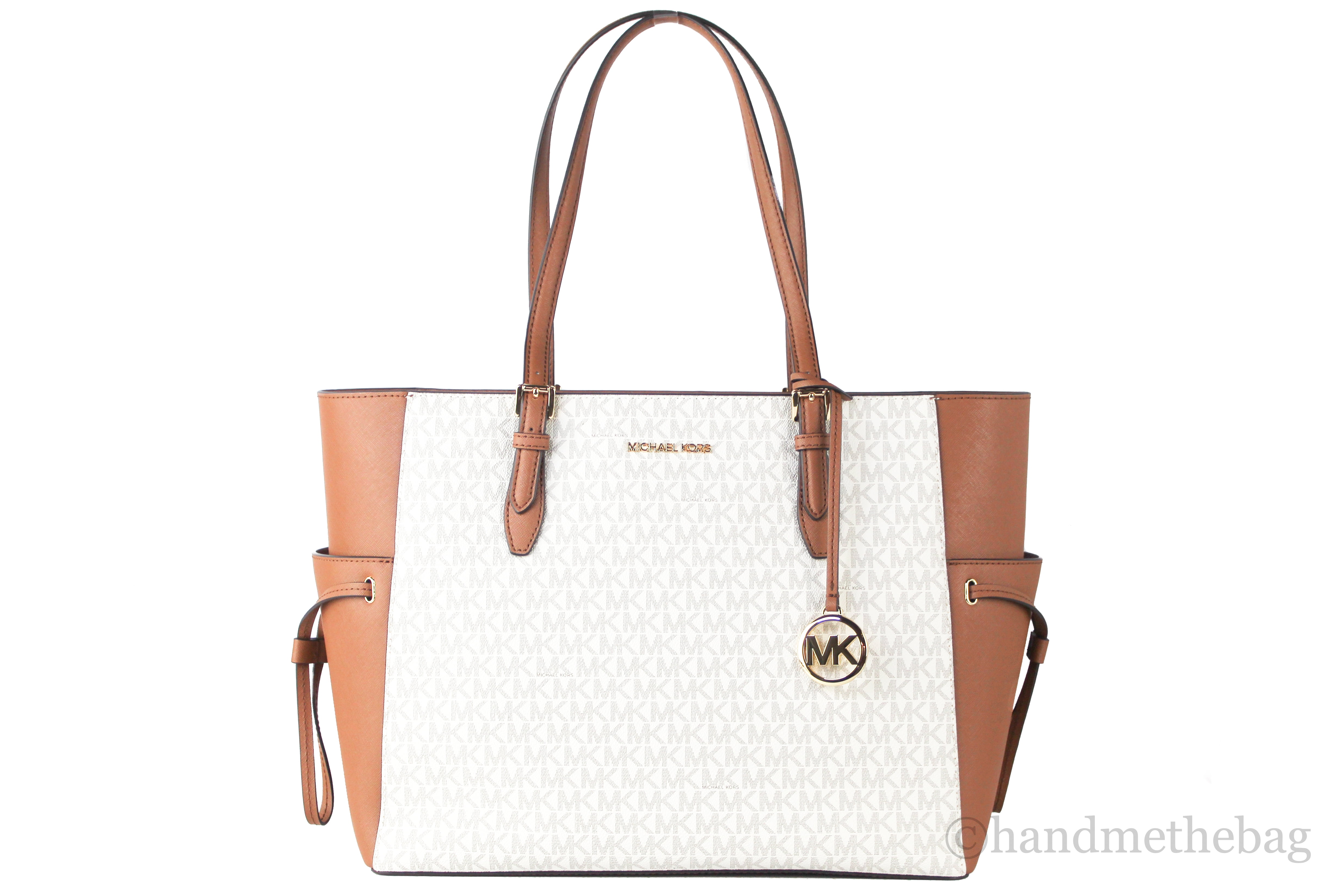 Michael Kors Sloan Editor Lady Medium Messenger Crossbody Handbag Purse Bag  -Var | eBay