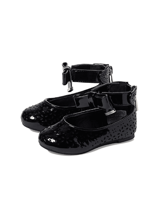 Girl's Toddler Black Kenya Garcia Shoes, US 9T