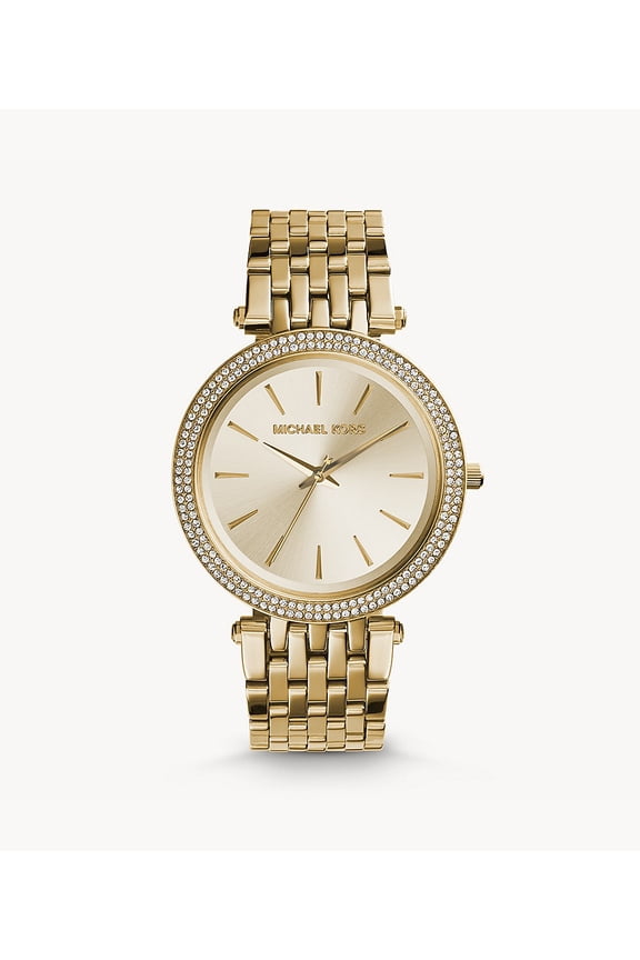 Gold-Tone Glitz Darci Watch