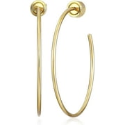 MICHAEL KORS Gold-Tone Hoop Earrings