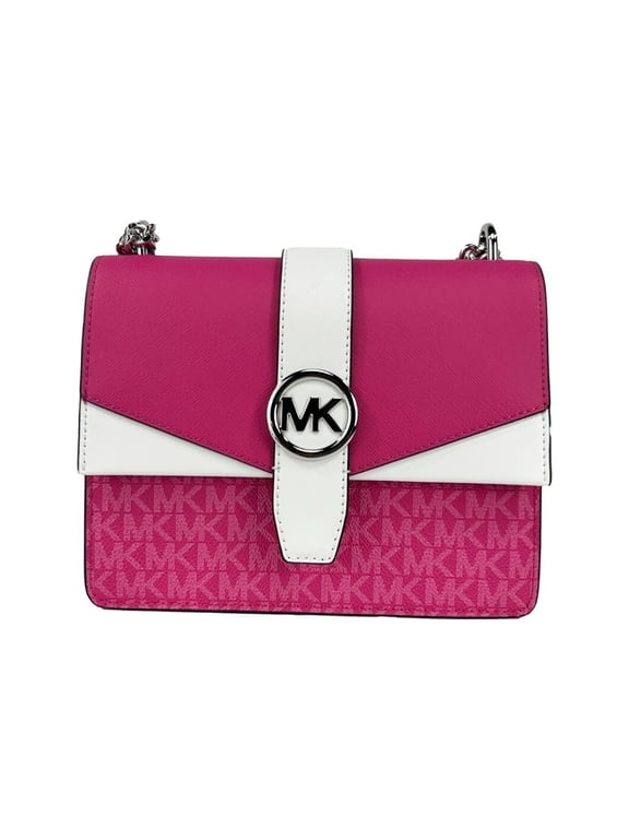 Greenwich Small Flap Shoulder Crossbody Bag (Dragonfruit)