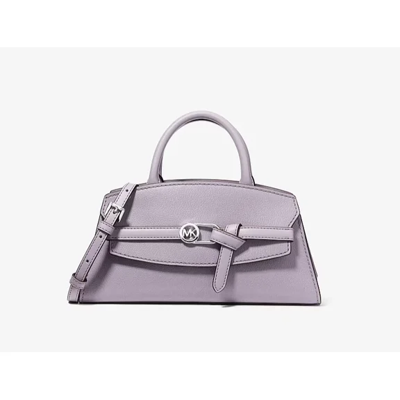 Michael Kors Greta Small Leather Convertible Crossbody Bag Lilac