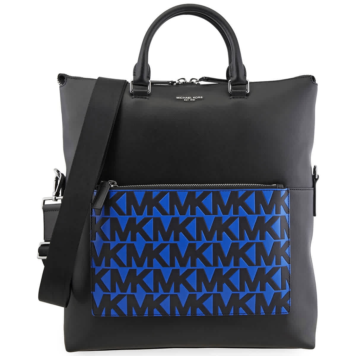 Michael Kors Greyson Leather Logo Tote Bag