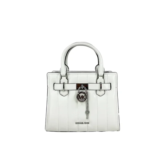 Michael Kors Hamilton Small Quilted Leather Satchel Crossbody