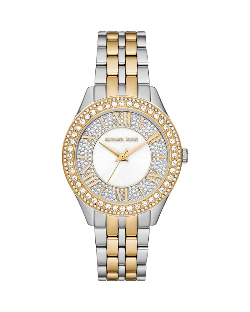 Michael Kors Harlowe Quartz Crystal Silver Dial Ladies Watch  display picture 2
