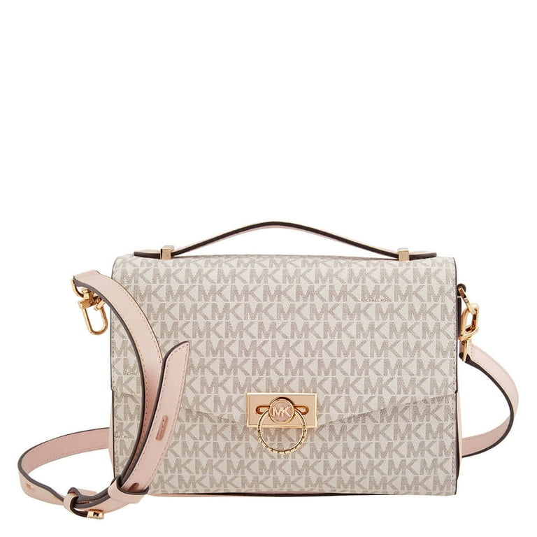 Michael Kors Hendrix Medium Logo Messenger Bag - Walmart.com