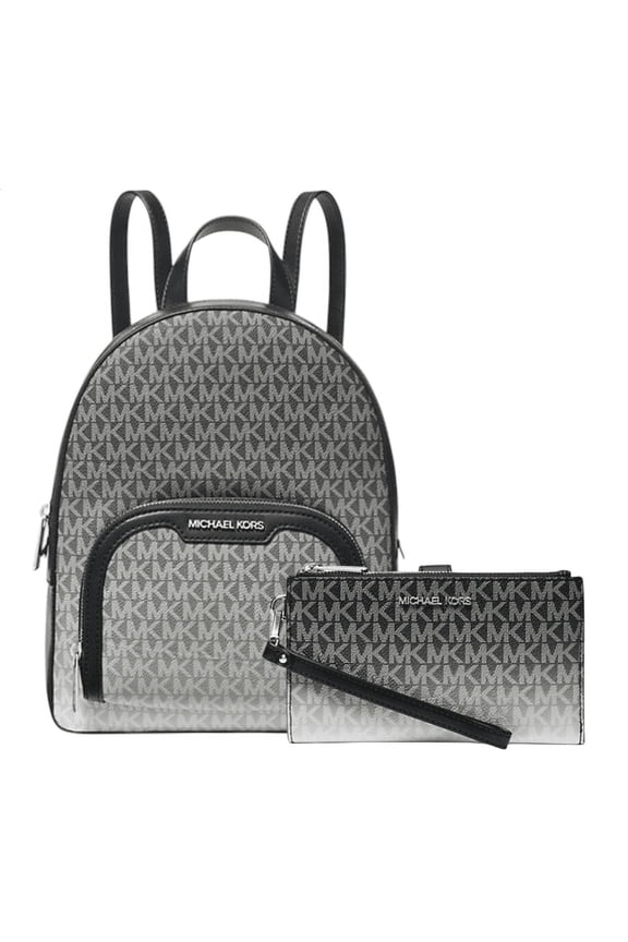 Jaycee Medium Ombré Logo Backpack + Large Ombré wristlet