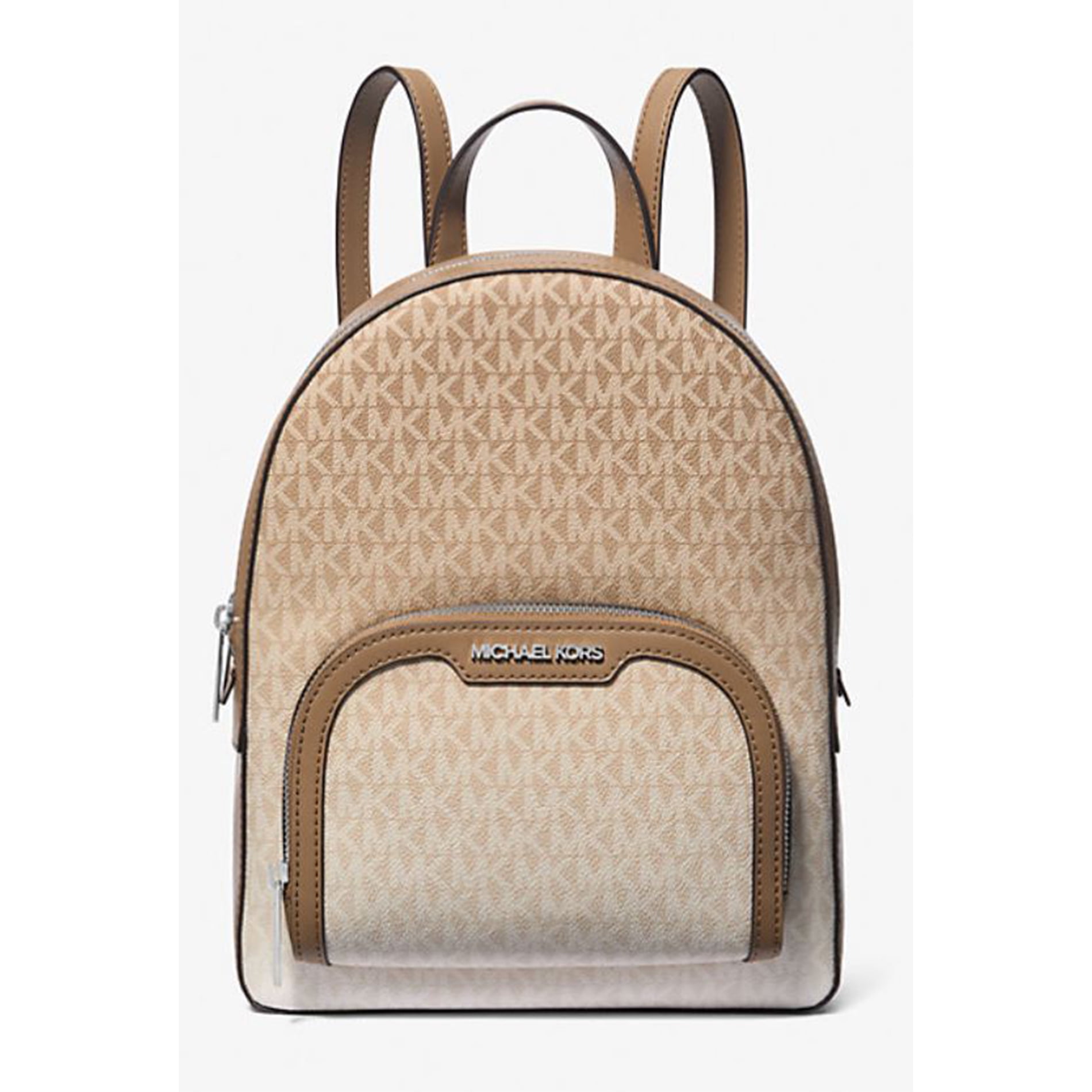 Michael Kors Jaycee Large Logo Backpack, Brown, MK Signature Michael Kors Jaycee Large Logo Backpack, Brown, MK Signature