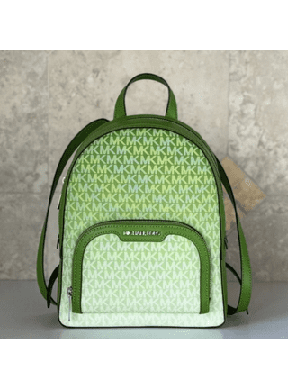 MICHAEL KORS リュック グリーン MICHAEL KORS JAYCEE MEDIUM ZIP POCKET BACKPACK MK OMBRE