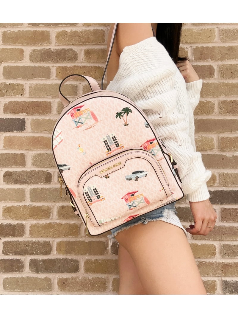 Michael Kors Medium Jaycee Backpack, Zip Pocket, Light  display picture 2