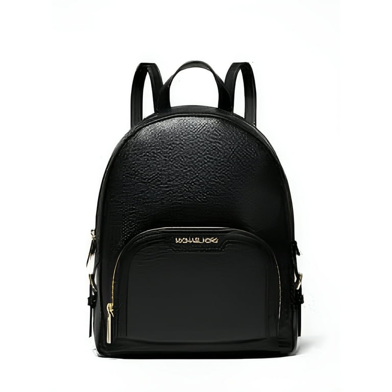 Michael Kors Jaycee Medium Backpack, Black Pebbled Leather Michael Kors Jaycee Medium Backpack, Black Pebbled Leather