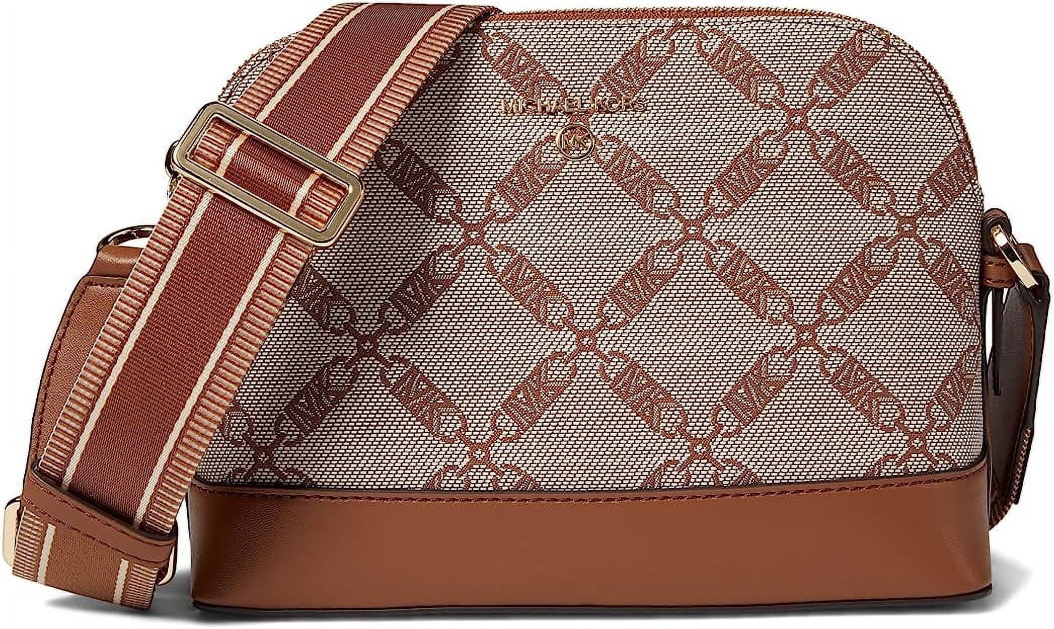 Michael Kors Jet Set Charm Large Dome Crossbody with Web Strap